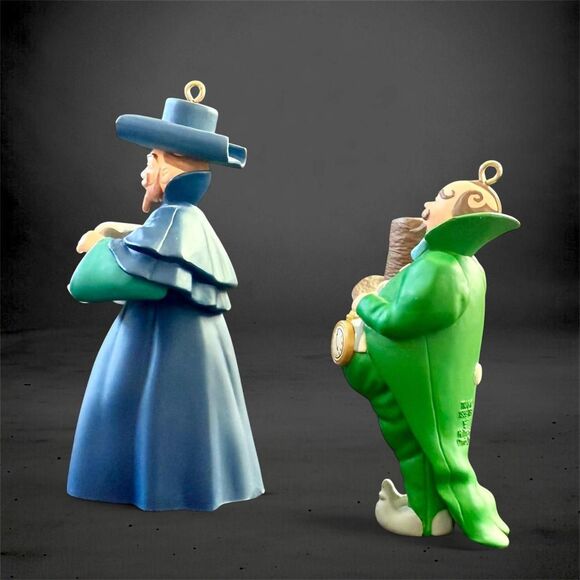VTG '97 Hallmark Keepsake Ornament The Wizard of Oz Munchkinland Mayor & Coroner - Picture 2 of 8